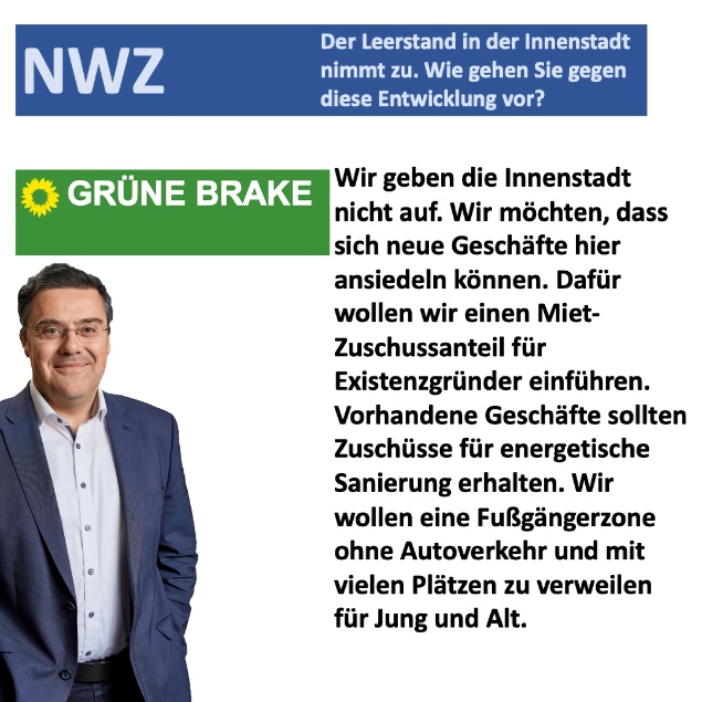 NWZ Frage - Leerstand Innenstadt