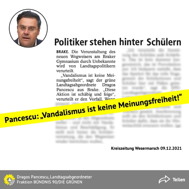 PM - Politiker stehen hinter Schüler